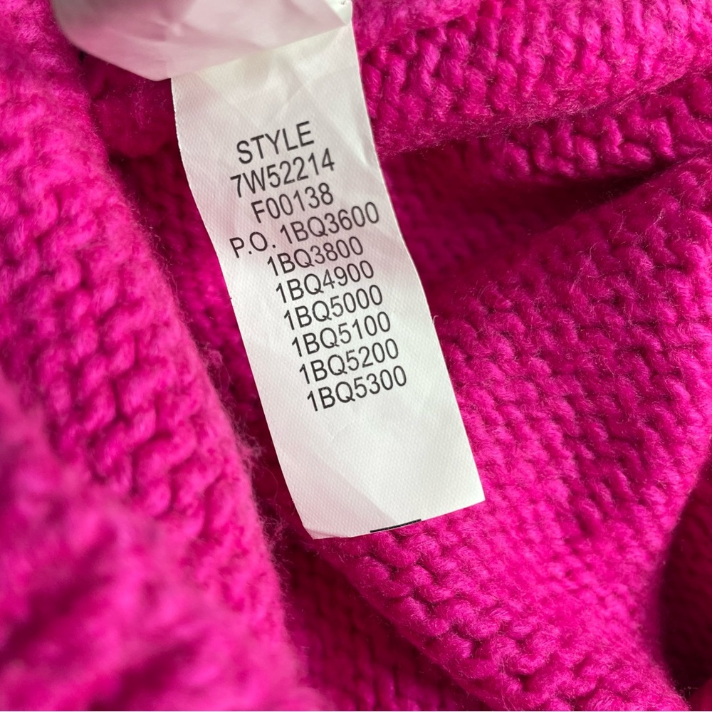 Lucky Brand Bobble Stitch Crewneck Cotton Blend Knit Sweater - Picture 8 of 11